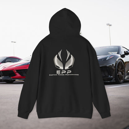 5,000 Entries - Exotics Power Performance hoodie White Design