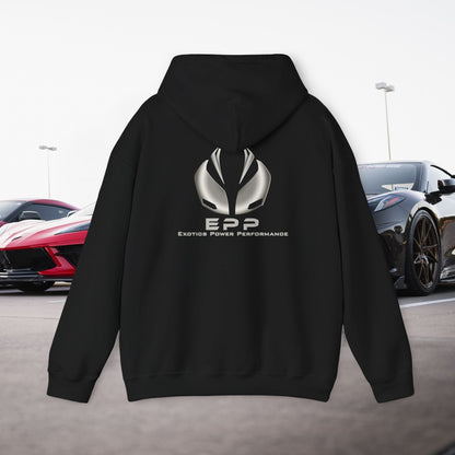 5,000 Entries - Exotics Power Performance hoodie White Design