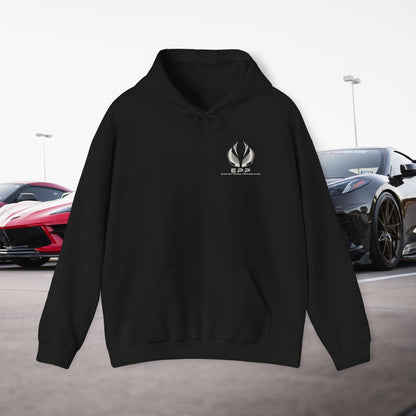 5,000 Entries - Exotics Power Performance hoodie White Design